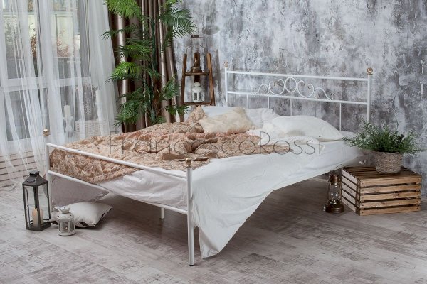 Кованая кровать Сандра с 1 спинкой (Francesco Rossi)